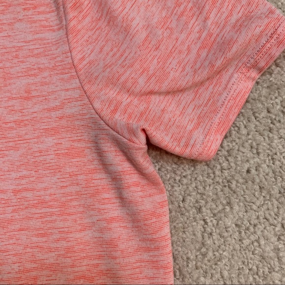 Nike Dri Fit Short Sleeve Tee Size Medium Orange - Picture 3 of 5